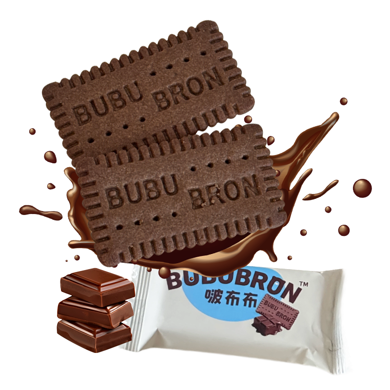 كوكيز بنكهة الكاكاو والكالسيوم والحديد