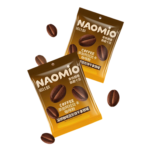 بسكويت القهوة بنكهة اللاتيه